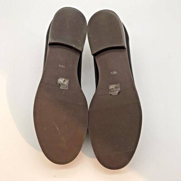 Marc Joseph Jackson St. Brown Grainy Leather Loafers Women's 10.5 Tasseled Shoes - Picture 8 of 10